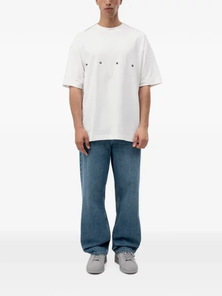 Tricou Hugo cu imagine alb