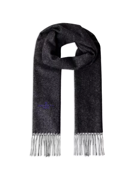 Fular Hackett London de lână gri