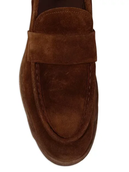 Pantofi loafer Officine Creative din piele maro