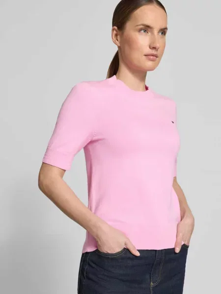 Koszulka Tommy Hilfiger różowa