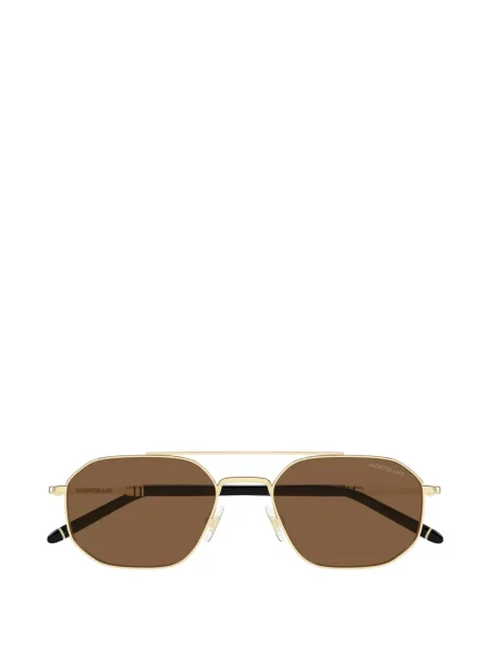 Ochelari de soare Montblanc cu imprimeu geometric