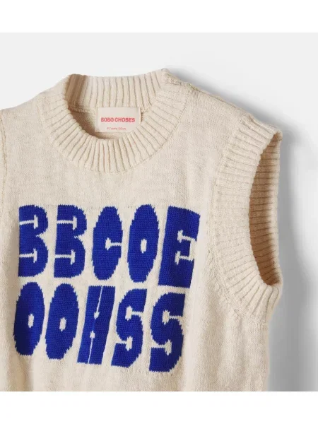Gyerek mellény Bobo Choses fehér