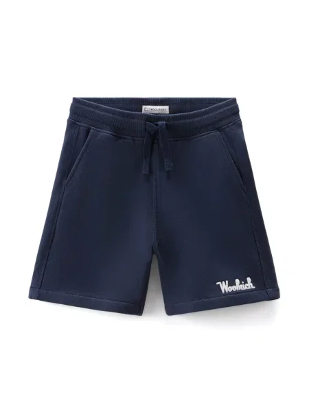Szorty dziecięce Woolrich niebieskie