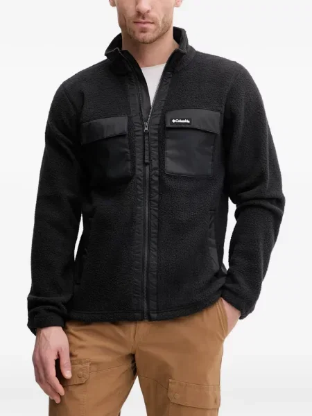 Pulover Columbia din fleece negru