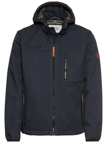 CAMEL ACTIVE Prehodna jakna temno modra / rjava / srebrno-siva siva