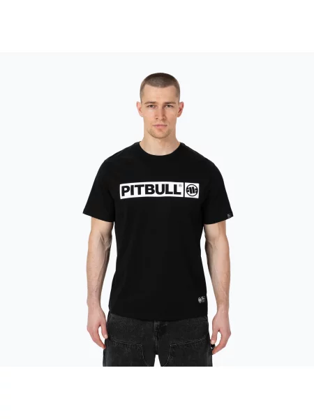 Tričko Pitbull West Coast Hilltop black černé