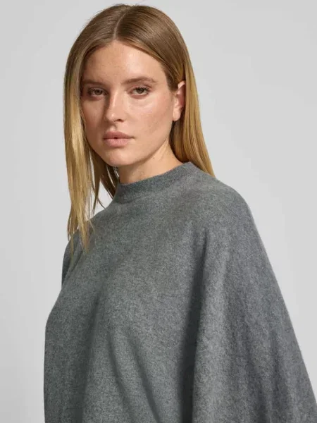 Sweter o kroju relaxed fit z czystego kaszmiru w imitacji dzianiny Herzen's