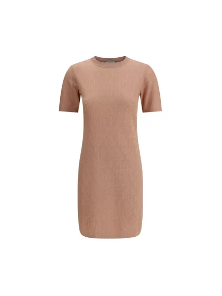 Sukienka mini Fendi brązowa