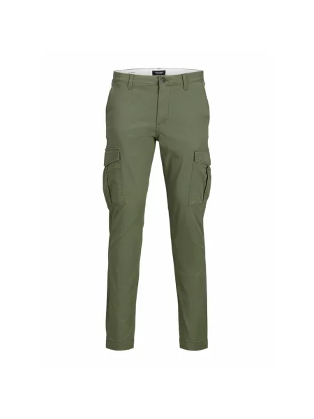 Spodnie cargo Jack & Jones zielone