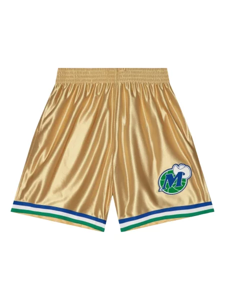 Pantaloni scurți Mitchell & Ness auriu