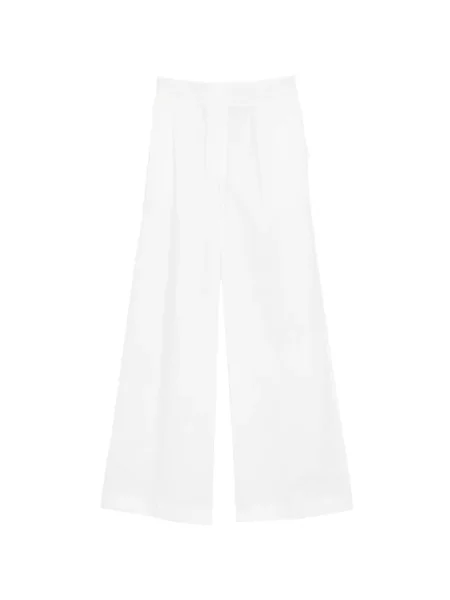 Pantaloni Forte_forte alb