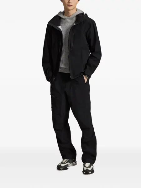 Geacă Rlx Ralph Lauren cu glugă negru