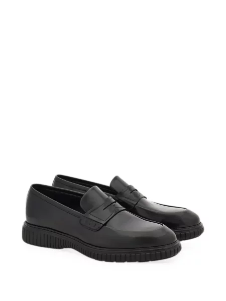Pantofi loafer Ferragamo casual negru