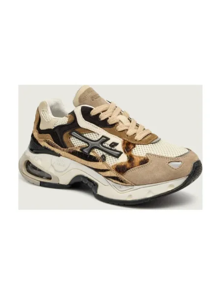 Pantofi Premiata din piele maro