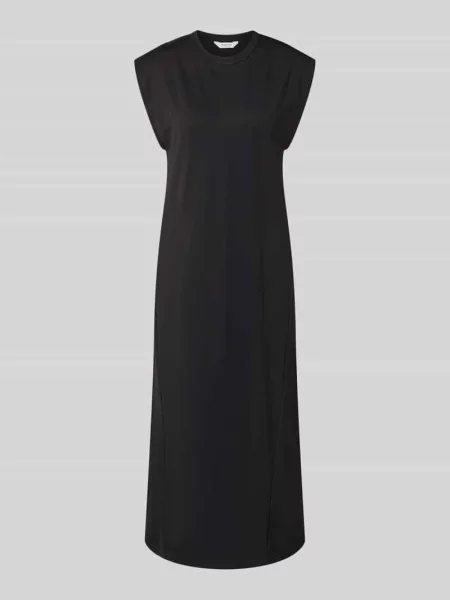 Sukienka midi o kroju relaxed fit z mieszanki model Seano' B.young czarna