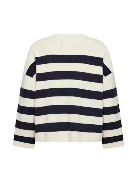 Soyaconcept Pulóver SC-KANITA STRIPE 36 tengerészkék