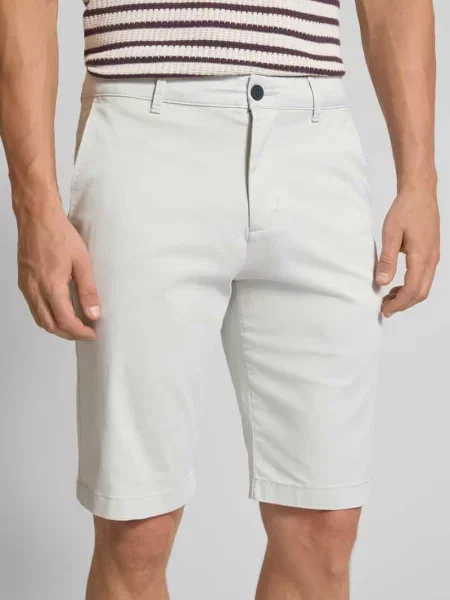 Bermudy o kroju regular fit z mieszanki bawełny Tom Tailor Denim