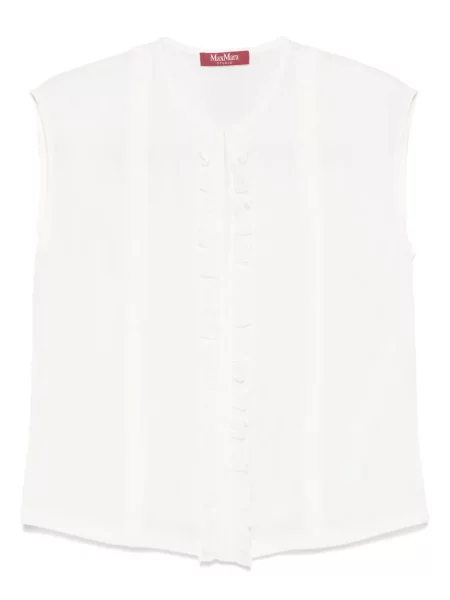 Bluză Max Mara alb