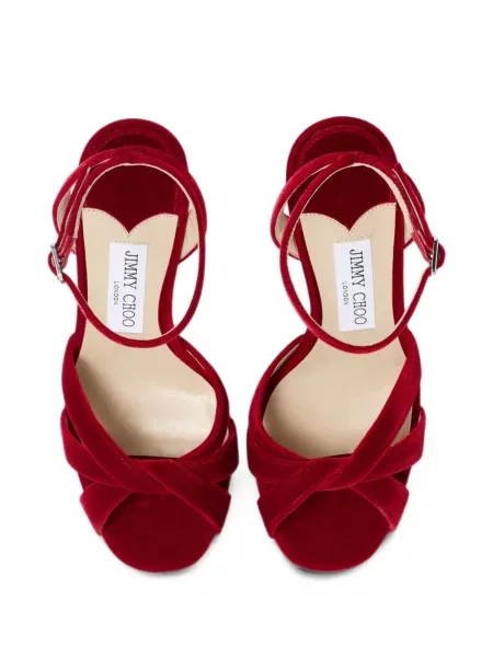 Sandale Jimmy Choo roșu