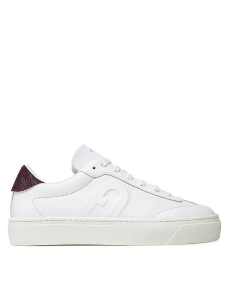Furla Sneakersy Enjoy Lace-Up Sneaker PT biela