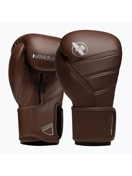 Rękawice bokserskie Hayabusa T3 Kanpeki walnut brown brązowe