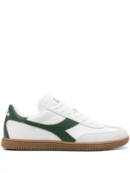 Sneakerși Diadora din piele alb