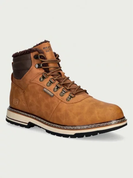 Skechers ghete de drumeție pentru bărbați CORADO MEMPHIS maro
