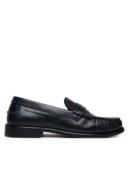 Mokasyny Tommy Hilfiger granatowe