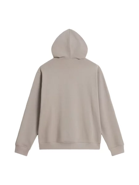 THE NORTH FACE Mikina ESSENTIAL SIMPLE DOME sivobéžová