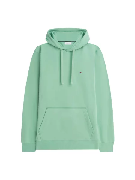 Bluza Tommy Hilfiger frotte zielona