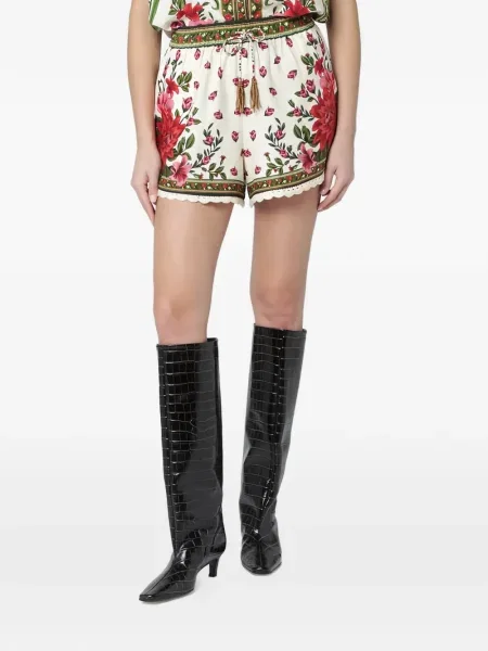 Pantaloni scurți Farm Rio cu model floral