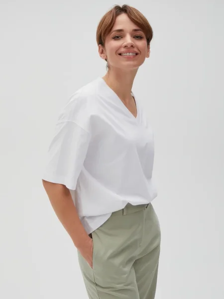 Tricou Marisse alb