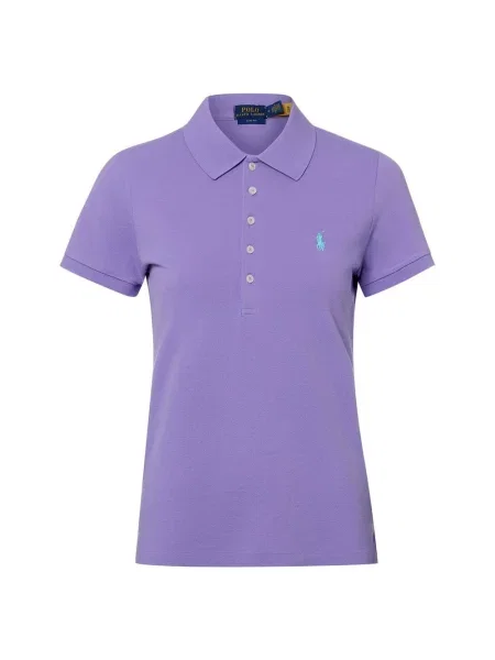 Koszulka polo Polo Ralph Lauren fioletowa