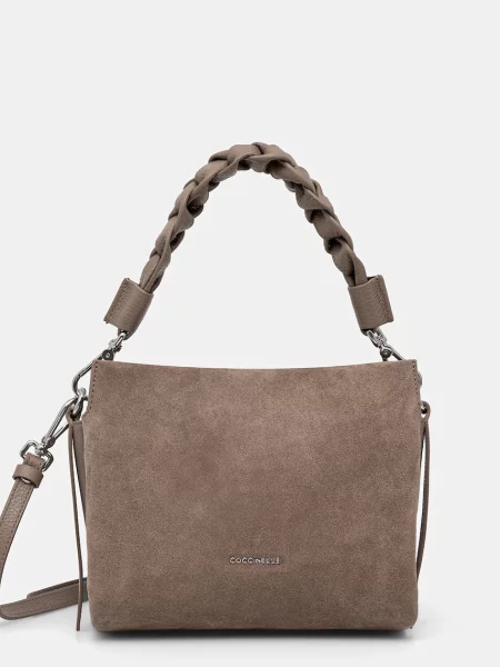 Coccinelle crossbody kabelka dámska semišová hnedá