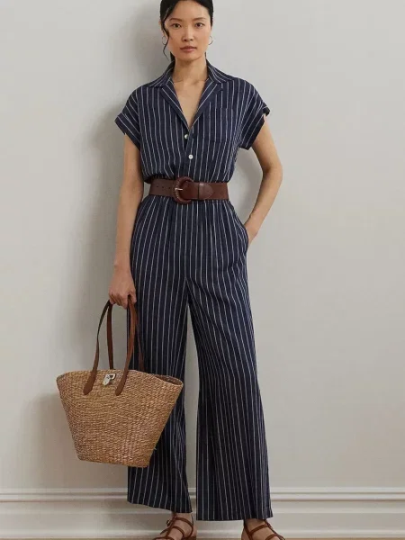 Гащеризон Lauren Ralph Lauren с яка тъмносиньо
