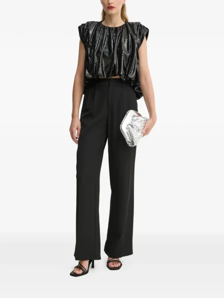 Cropp top Mmc Studio cu paiete negru