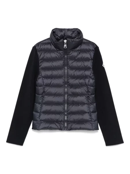 Kurtka dziecięca Moncler Enfant niebieska