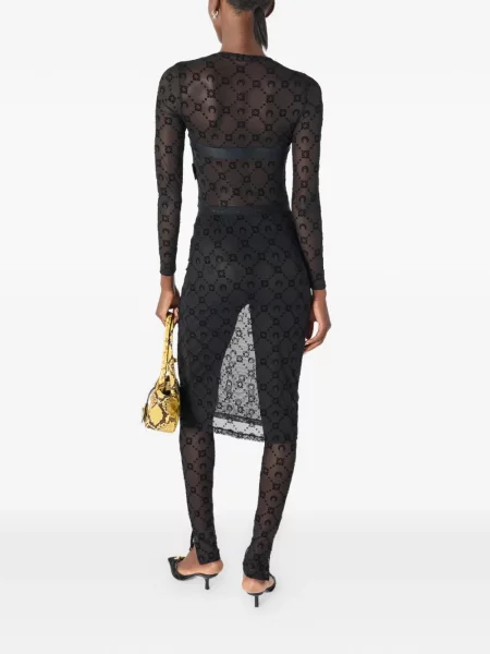 Pantaloni Marine Serre plasă negru