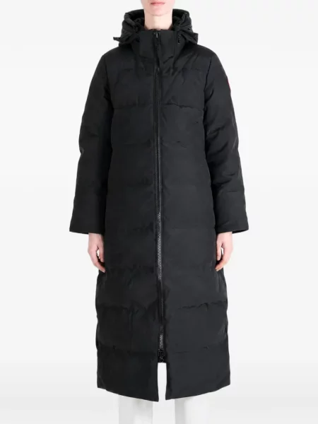 Geacă parka Canada Goose cu glugă negru