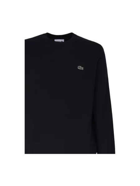 Lacoste Swetry Mężczyzna Niebieski S Niebieski Sweter czarny