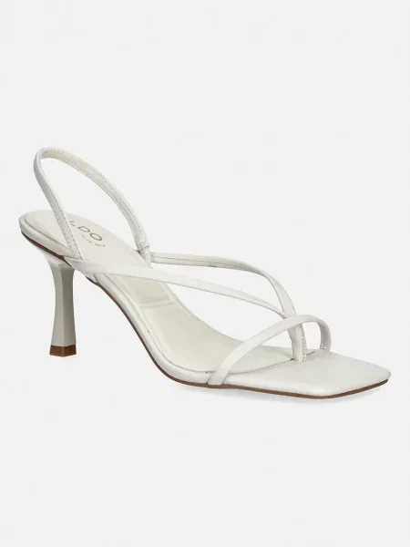 Aldo sandale de piele RIVA alb