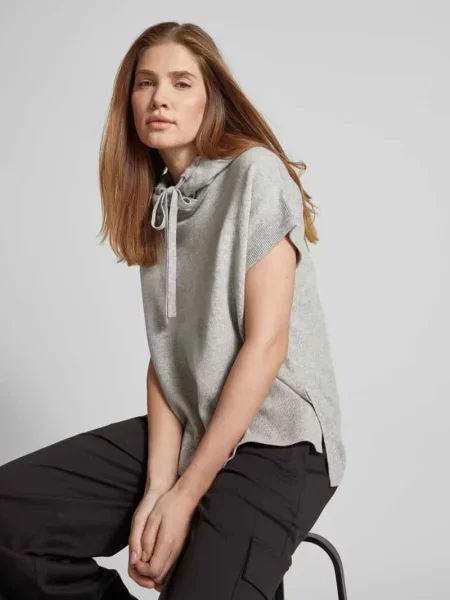 Sweter z dzianiny z krótkim rękawem Windsor