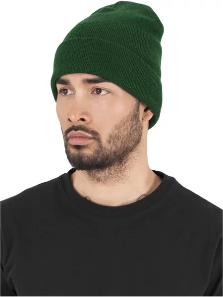 Těžká váha Long Beanie smrk zelený