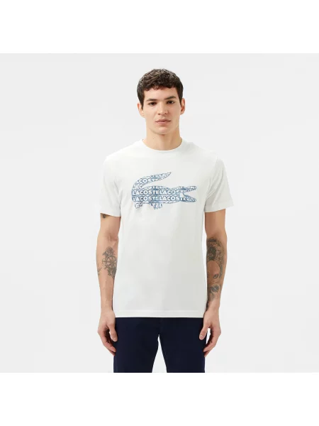 Lacoste футболка чоловіча біла