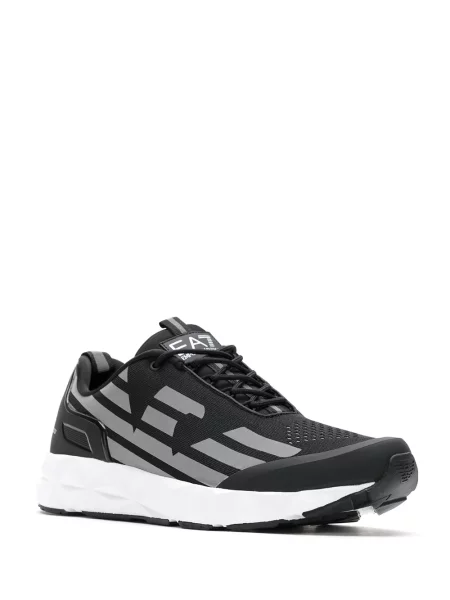 Raštuotos sportbačiai Ea7 Emporio Armani juoda