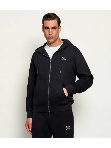 Burberry Hanorac Scott | Relaxed fit negru