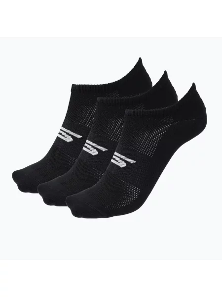 Шкарпетки SKECHERS Microfiber Non Terry No Show 3 пари black/white білі