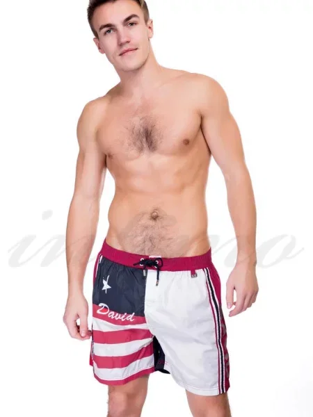 Шорты David 52 красные