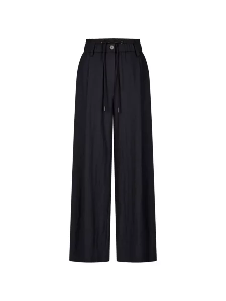 Pantaloni Tomboy cu cordon albastru