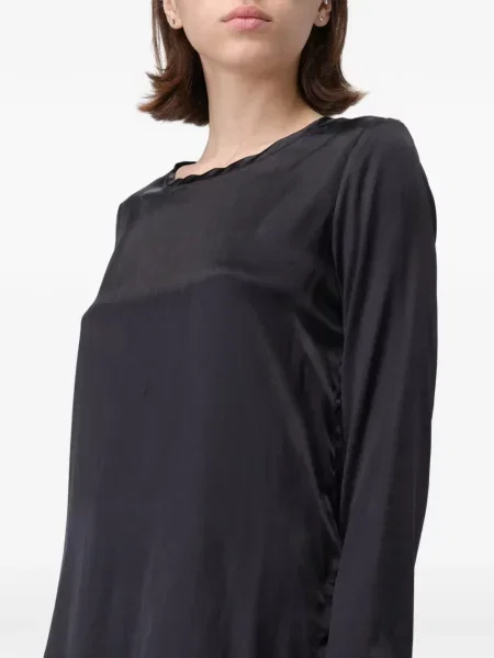 Top Maliparmi lung negru